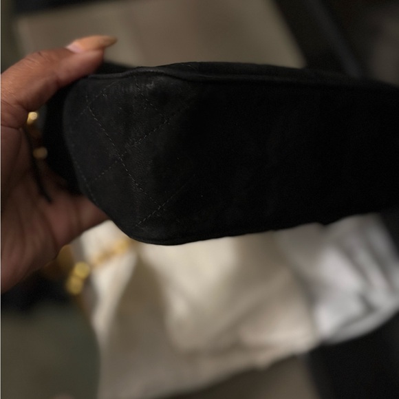 Chanel RARE 1980s Bijoux Black Suede Camera Bag - Picture 11 of 16